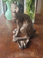Scultura lepre effetto bronzo
