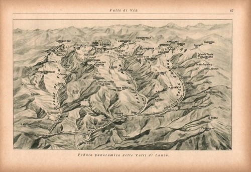 Stampa antica valli - stampa, lanzo