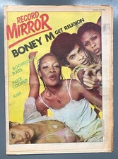 1978 UK MAGAZINE BONEY M KISS