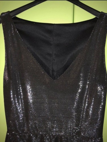 Vestito mini argentato - vestito,