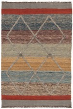 Kilim Rilievo Intrecciato a