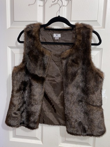 Gilet pelliccia sintetica