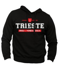 Felpa Cappuccio Trieste Città