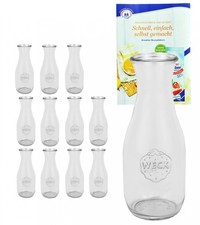 12 bicchieri Weck 1062 ml 1 L