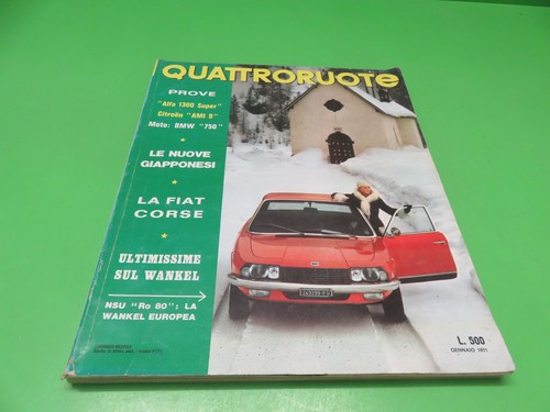 Quattroruote 181 gennaio 1971 - 181,