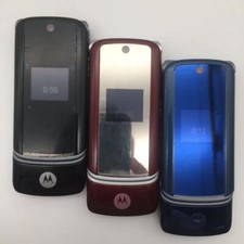 Motorola Krzr K1 Flip Original Unlocked GSM MP3 FM Radio Mobile Phones