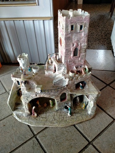 Torre presepe artigianale