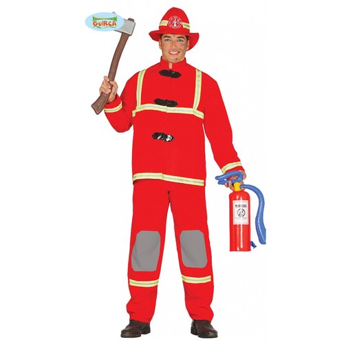 Costume adulto pompiere - costume, vigile