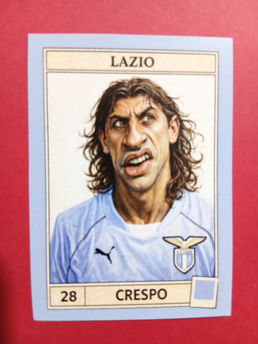 Figurina caricatura calciatori - figurina,