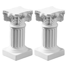  2 Pcs Colonne Decorative Statua Del Pilastro Romano Colonna Romana