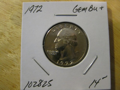 1972 washington quarter dollar - washington,