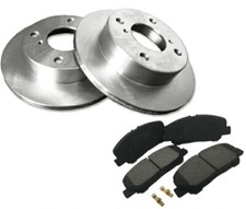 Brake Rotors Pads Front Left