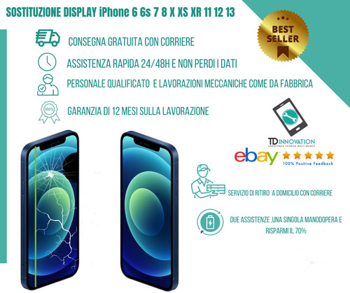 Cambio sostituzione display - sostituzione,