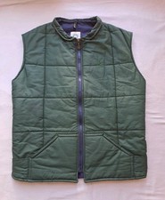 Gilet trapuntato verde