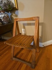 Sedia pieghevole vintage MCM