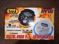Lettore Cd Mp3 Player Trevi MPR 488 Digital Radio Pll Come Nuovo Vintage Raro 