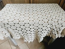 Vintage Tovaglia Ad Uncinetto