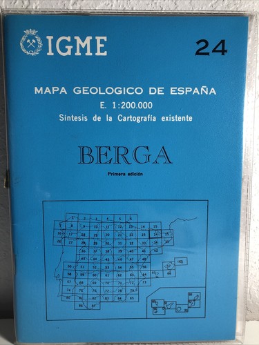 Igme mapa geologico - geologico, espana