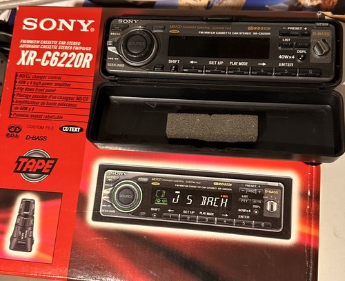 Vintage autoradio sony - vintage,