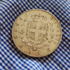 5 Lire Vittorio Emanuele II