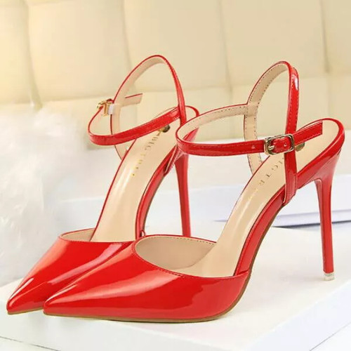 Decolte donna rosse vernice - rosse,
