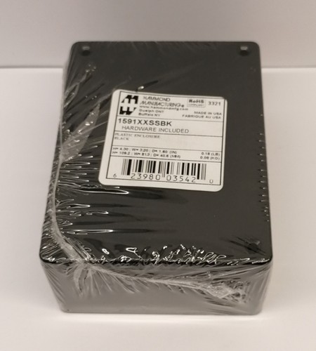 Hammond 1591xxssbk kunststoff - hammond,
