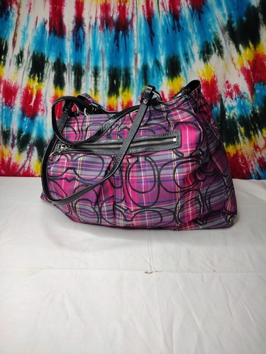 Coach poppy tartan - poppy,
