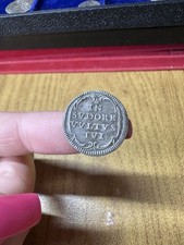 MONETA Stato Pontificio CLEMENTE XI 1/2 GROSSO IN SUDORE  VULTUS TUI AD