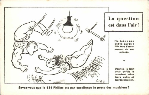 Radio pubblicità 634 philips - 634,