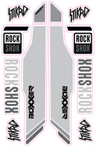 KIT Adesivi Forcella MTB ROCKSHOX BOXXER 15 ANTIGRAFFIO Stickers Fork 