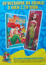 Pubblicità Advertising Italian Clipping 2002 BAMBOLA ARIEL LA SIRENETTA