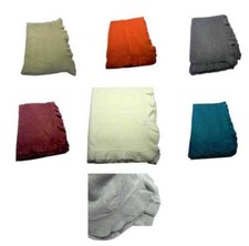 Mantella nera bianca blu rossa rosa donna scialle nero coprispalle misto lana