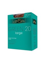 COLLANT VELATO DONNA OMSA GREEN 20 LARGE TG. 5-6