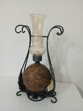 Antica lampada petrolio - lampada, con