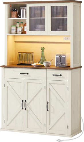 Credenza cucina con luce - cucina,