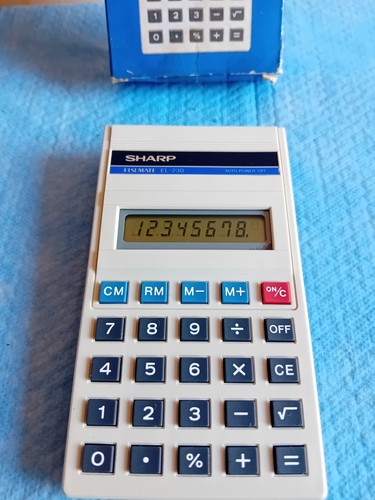 Calcolatrice sharp 230 - calcolatrice, el-230