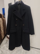 Cappotto in lana nero taglia