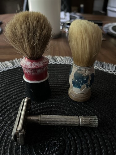 Antiche spazzole barba e - barba,
