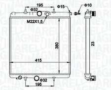 RADIATORE RAFFREDDAMENTO