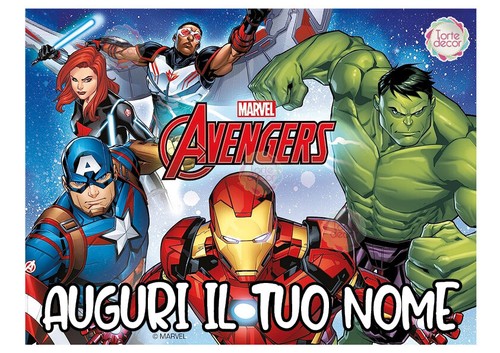 Cialda avengers marvel con - cialda,