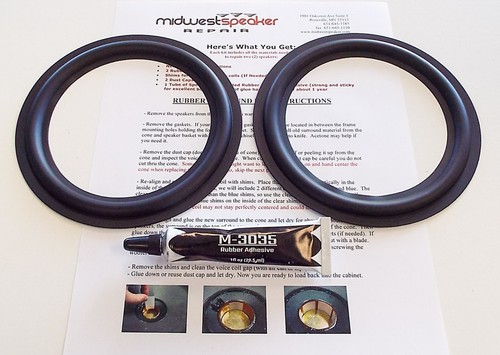 Kit woofer surround - , gomma