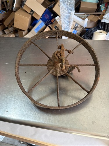 Vintage antico ghisa fabbrica