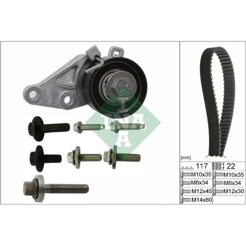 Kit cinghie dentate schaeffler - kit,