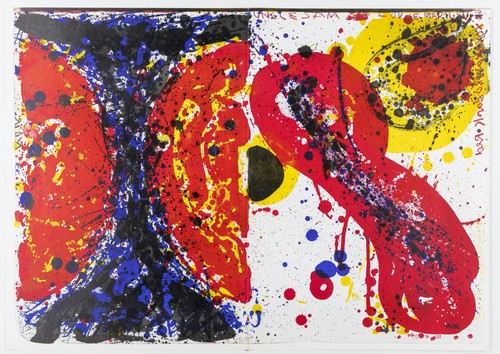 Sam francis litografia - sam,