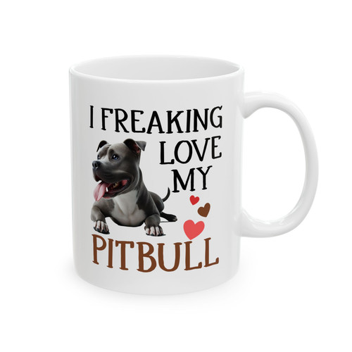 Tazza caffè cane pitbull - tazza,
