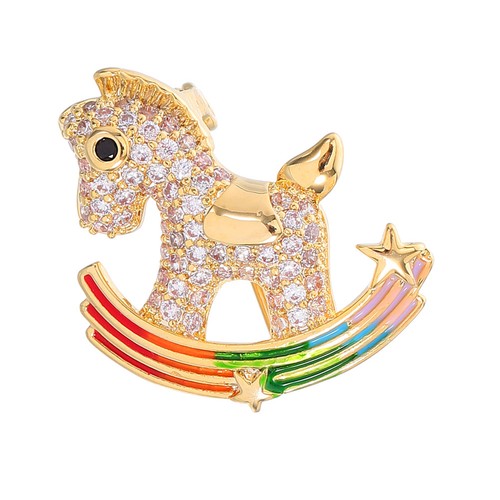 Spilla forma cavallo - forma, a