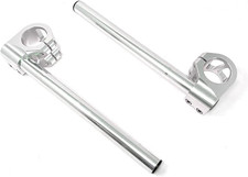 Manubrio Da Moto Con Clip per Cafe Racer O Bici Sportive, per Forcelle Da 37 Mm,