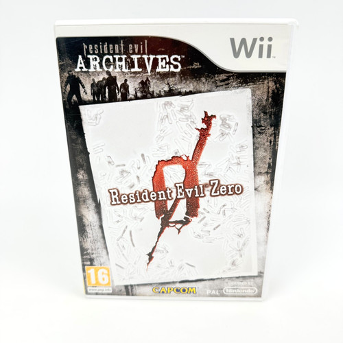 Resident evil zero - 0, archivies