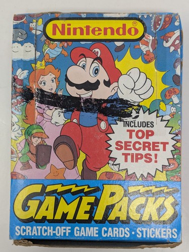 Vintage topps nintendo game - topps,