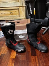 Stivali Moto ELEVEIT Sp-01 Nero/Rosso Fluo Tg.44